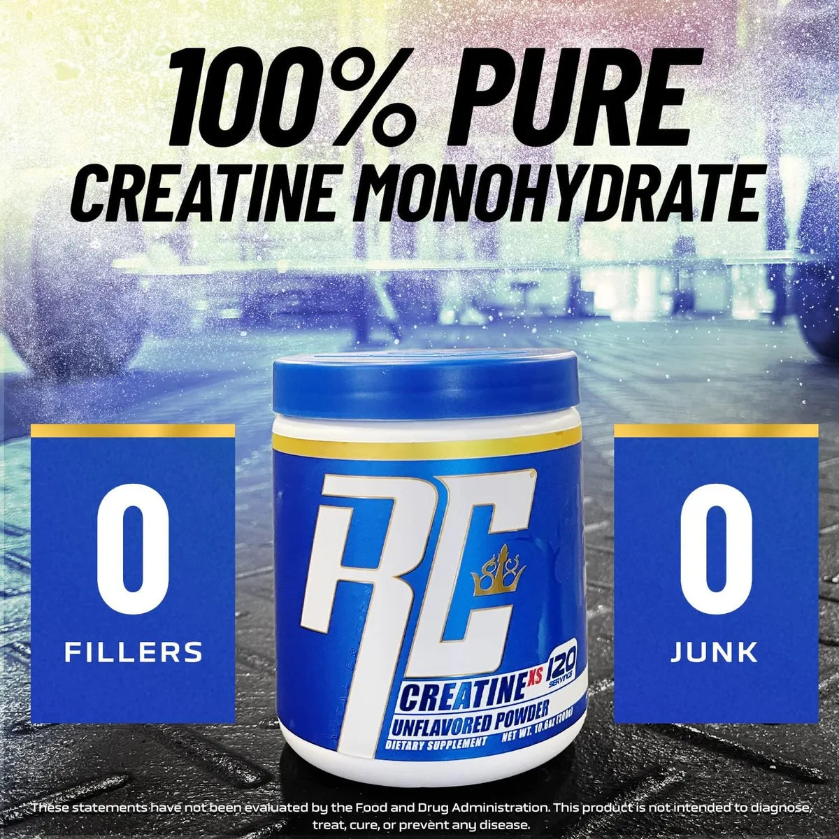 Creatina 100% Pura Monohidrato 120 Servicios Rc Coleman